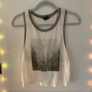 Graphic tank top